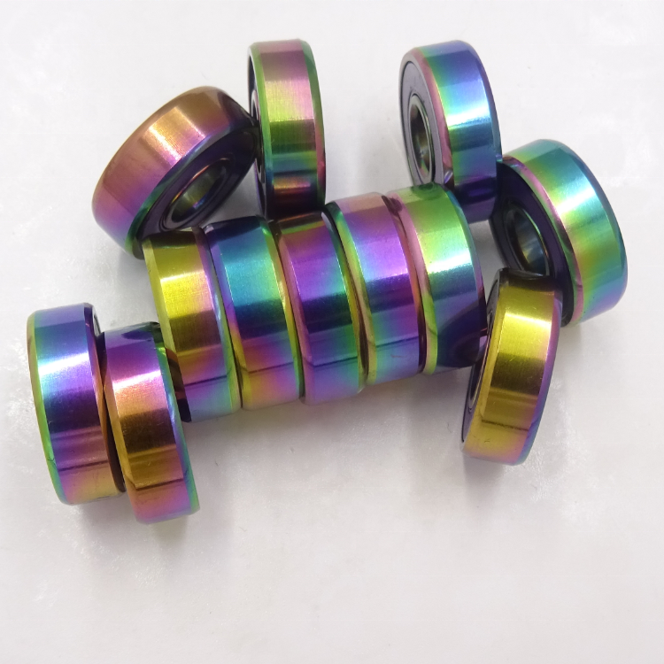 608-2rs colorful seals spinner bearings 