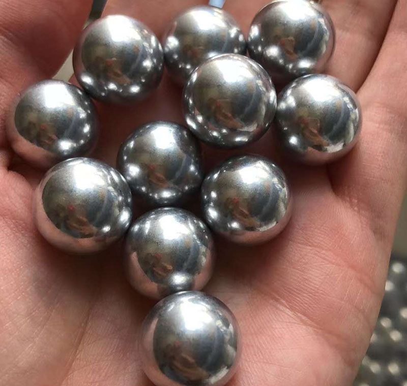 palline di alluminio